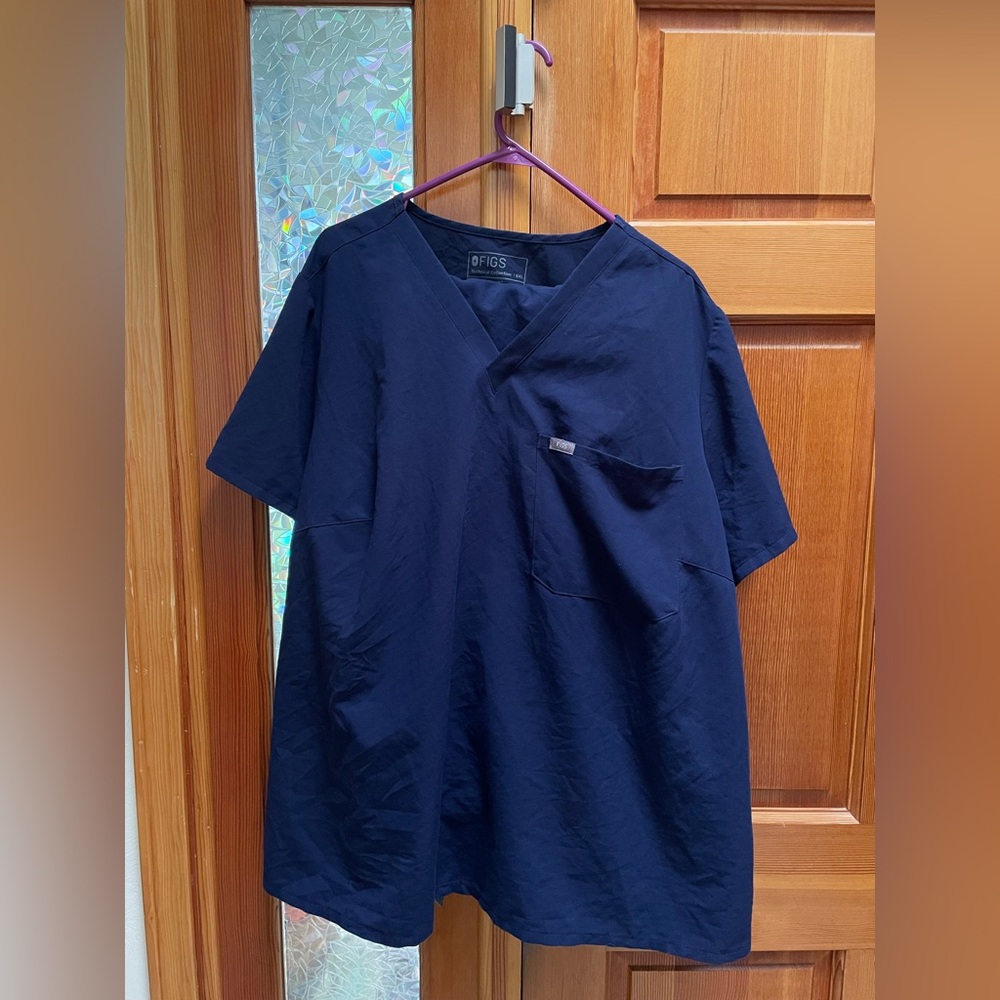 Figs SET navy blue scrubs 5x